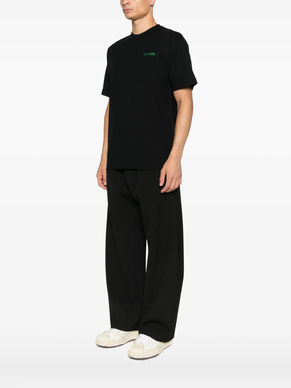 XLarge Katoenen T-shirt Zwart