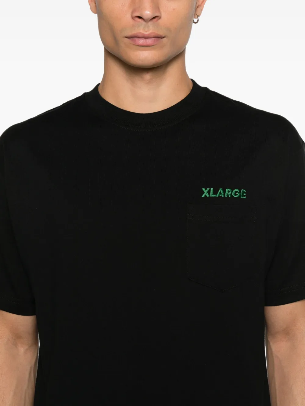 XLarge Katoenen T-shirt Zwart