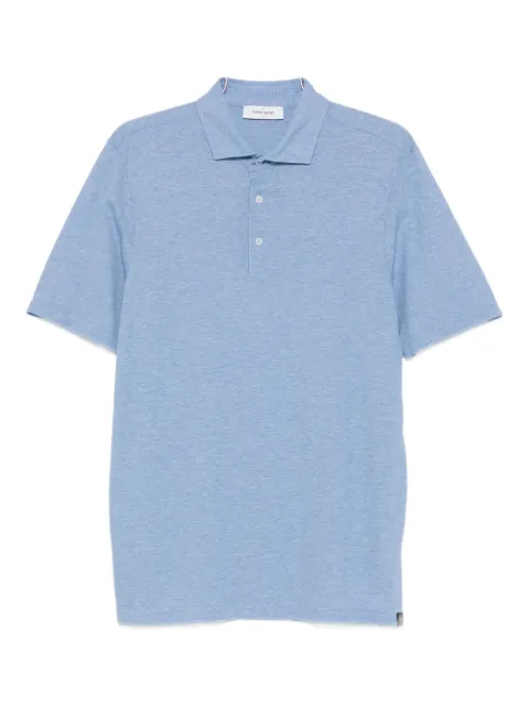 Gran Sasso mélange-effect polo shirt