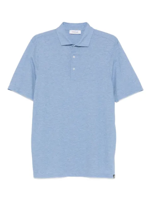 Gran Sasso mélange-effect polo shirt
