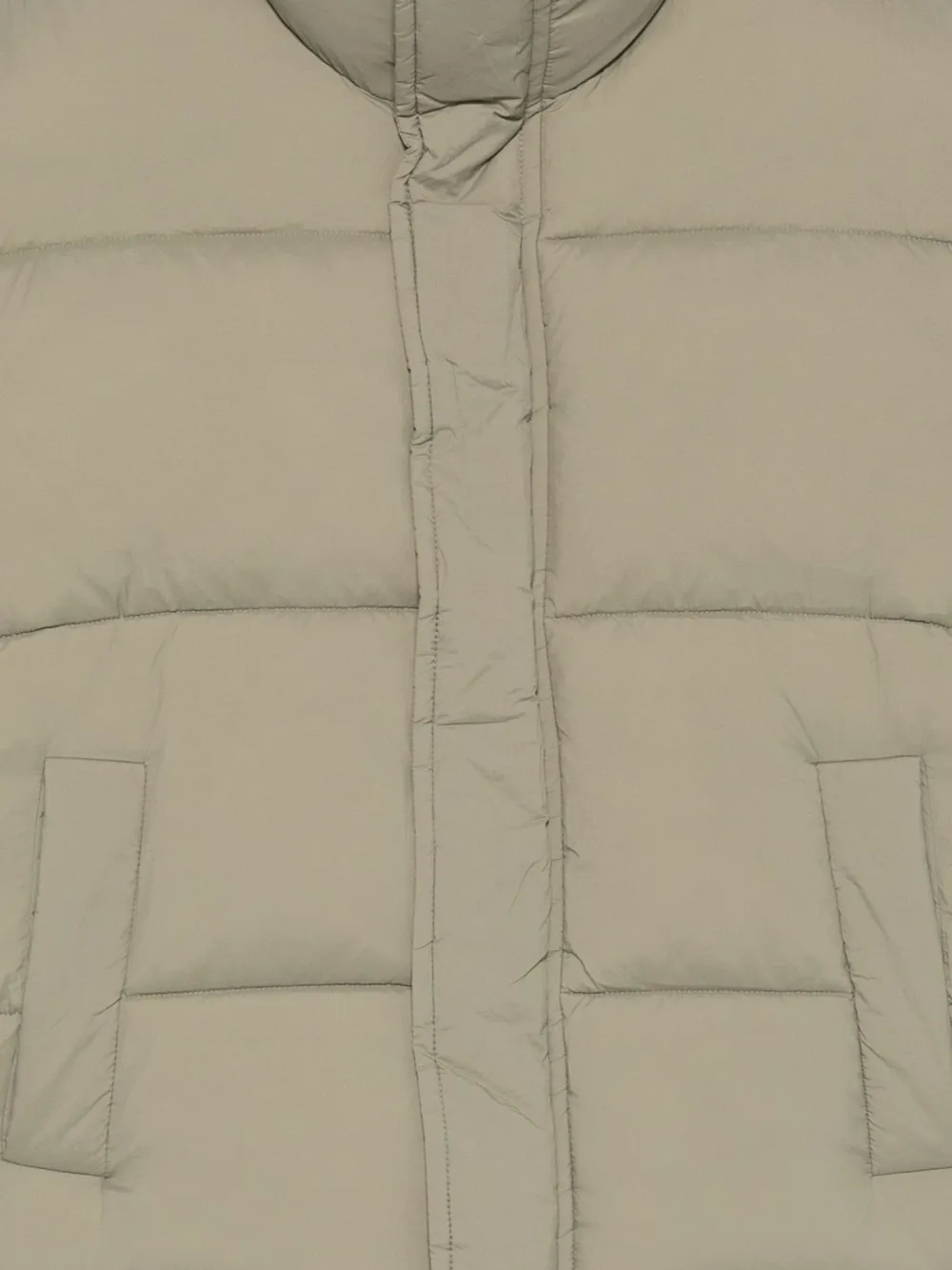 Maison Kitsuné Gewatteerd donsjack Groen