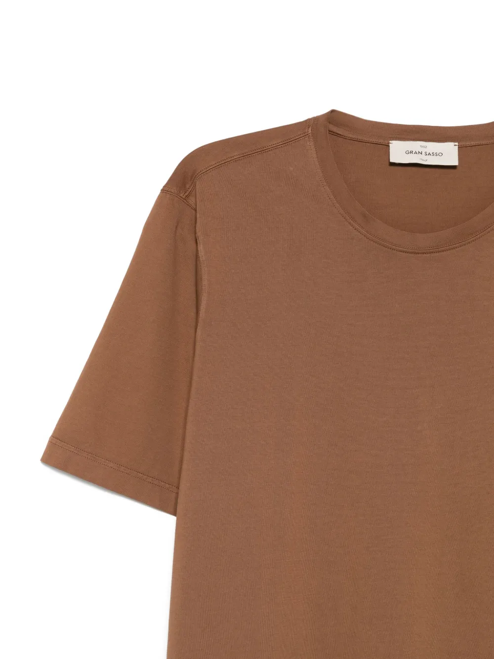 Gran Sasso T-shirt met korte mouwen Bruin