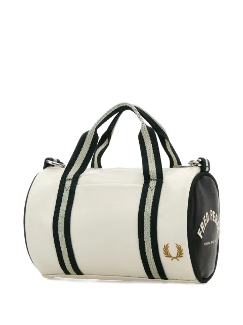 Fred Perry mini cylindrical tote bag