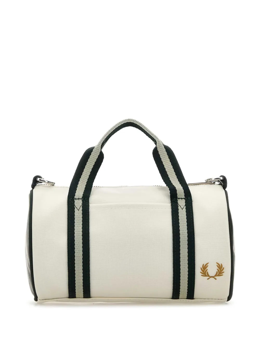 Fred Perry tote corto con diseño cilíndrico | blanco | Image 1