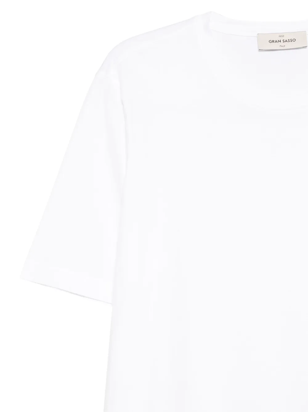 Gran Sasso T-shirt met ronde hals Wit