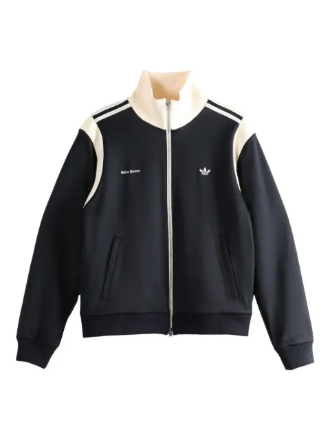 adidas zip-fastening sweatshirt 