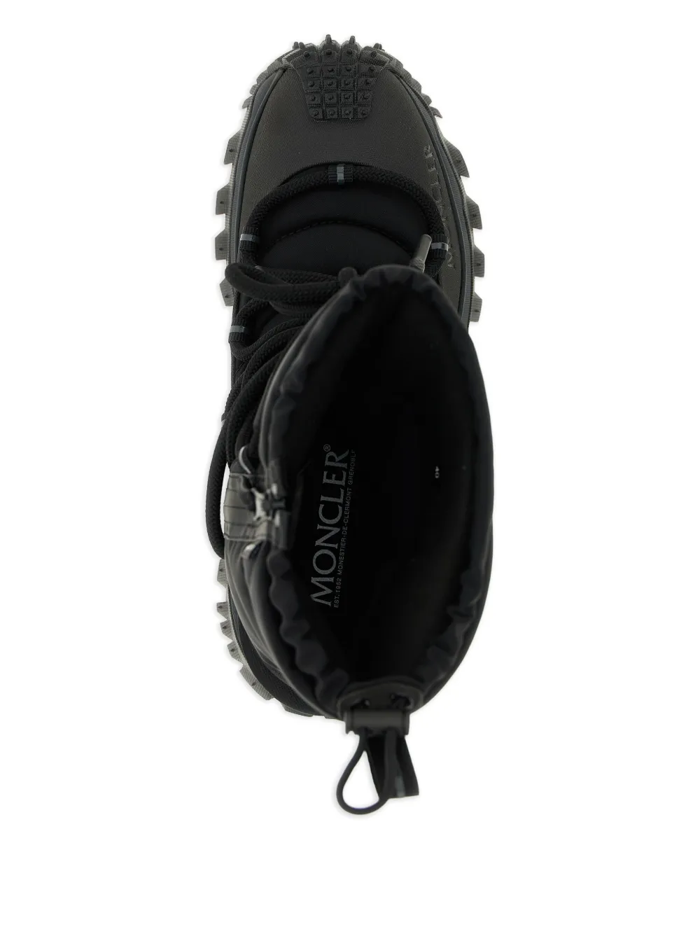 Moncler 45mm Trailgrip GTX lace-up Boots | Black | FARFETCH