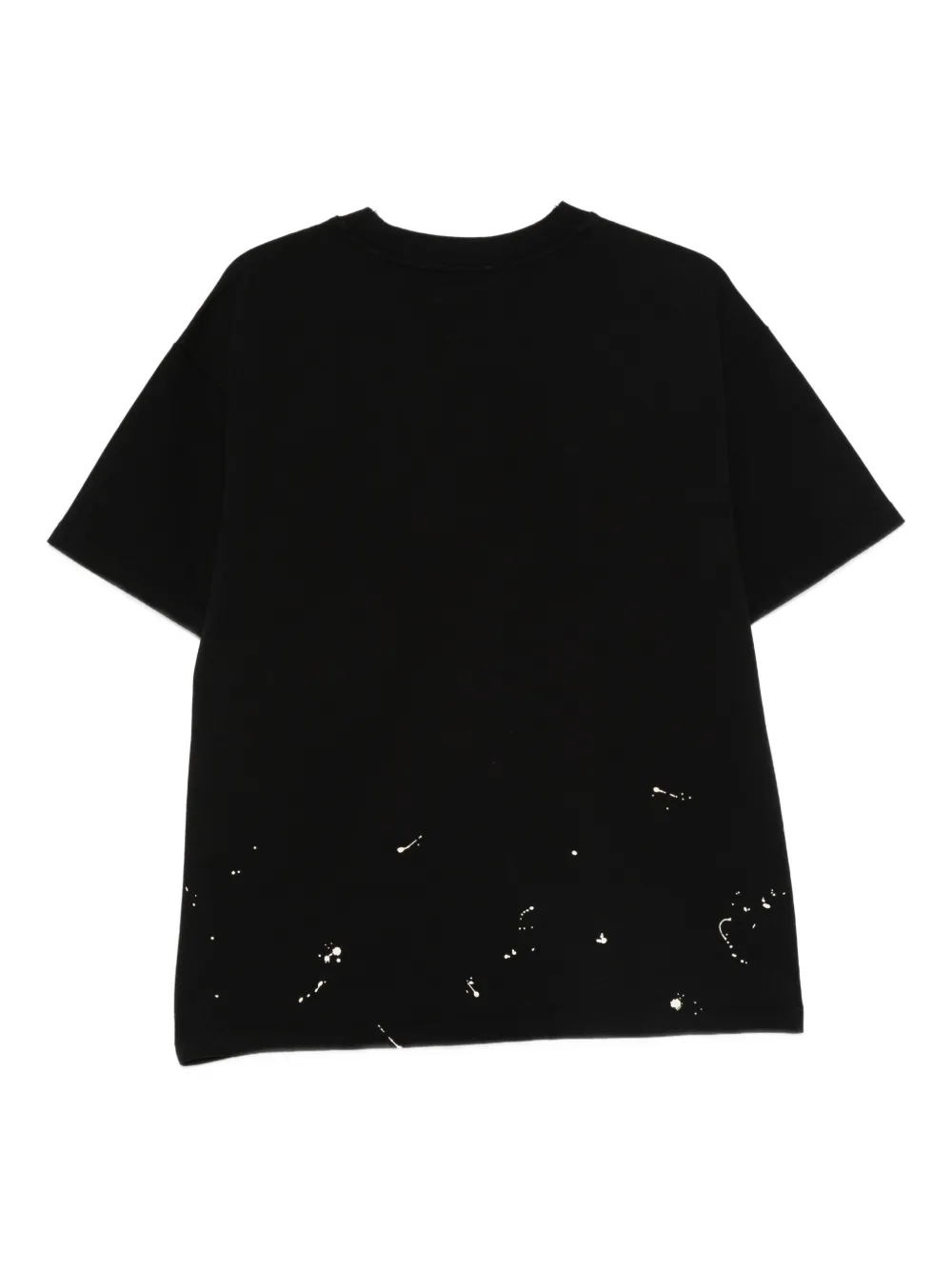 EVISU T-shirt met print - Zwart