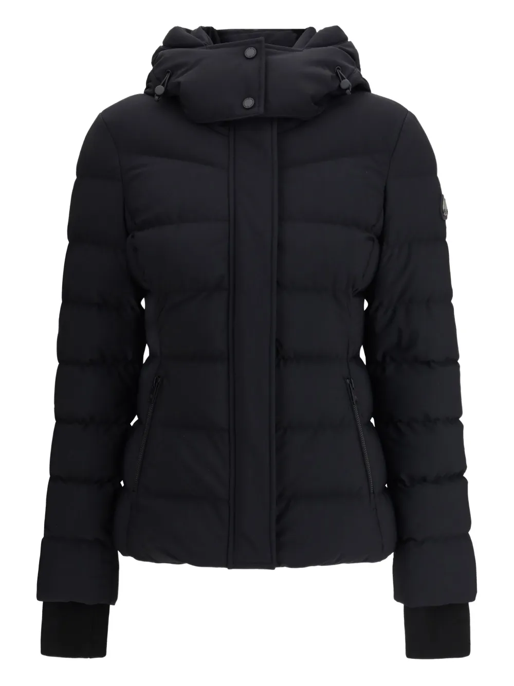 Moose Knuckles Betta hooded quilted jacket | Black | Image 1