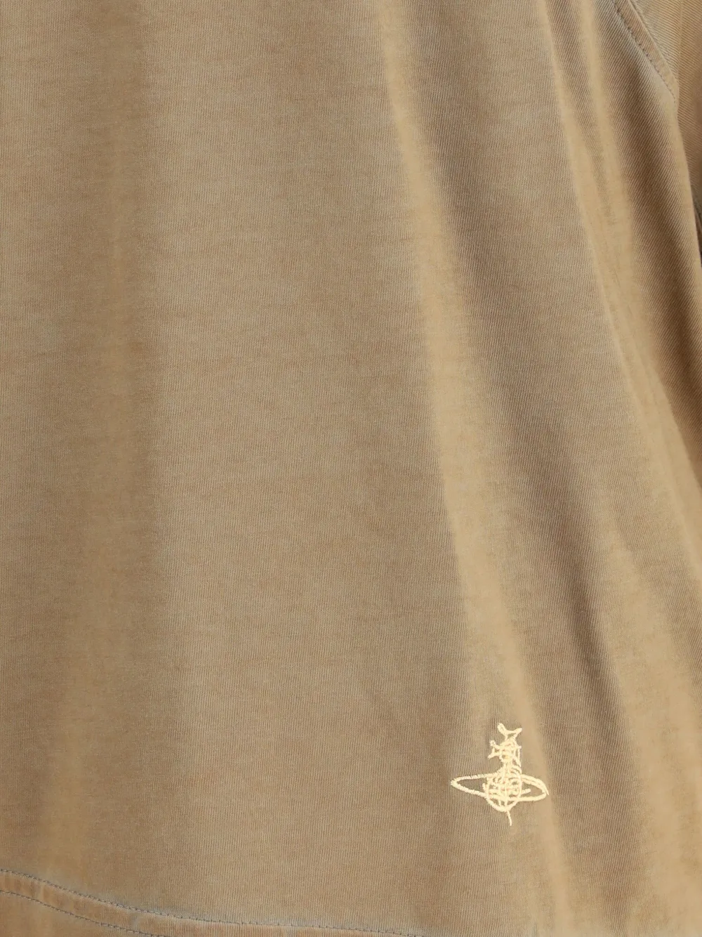 Vivienne Westwood T-shirt met Orb-detail Beige