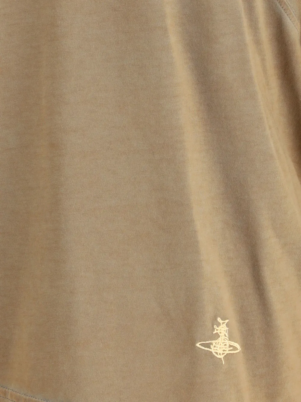 Vivienne Westwood T-shirt met Orb-detail Beige