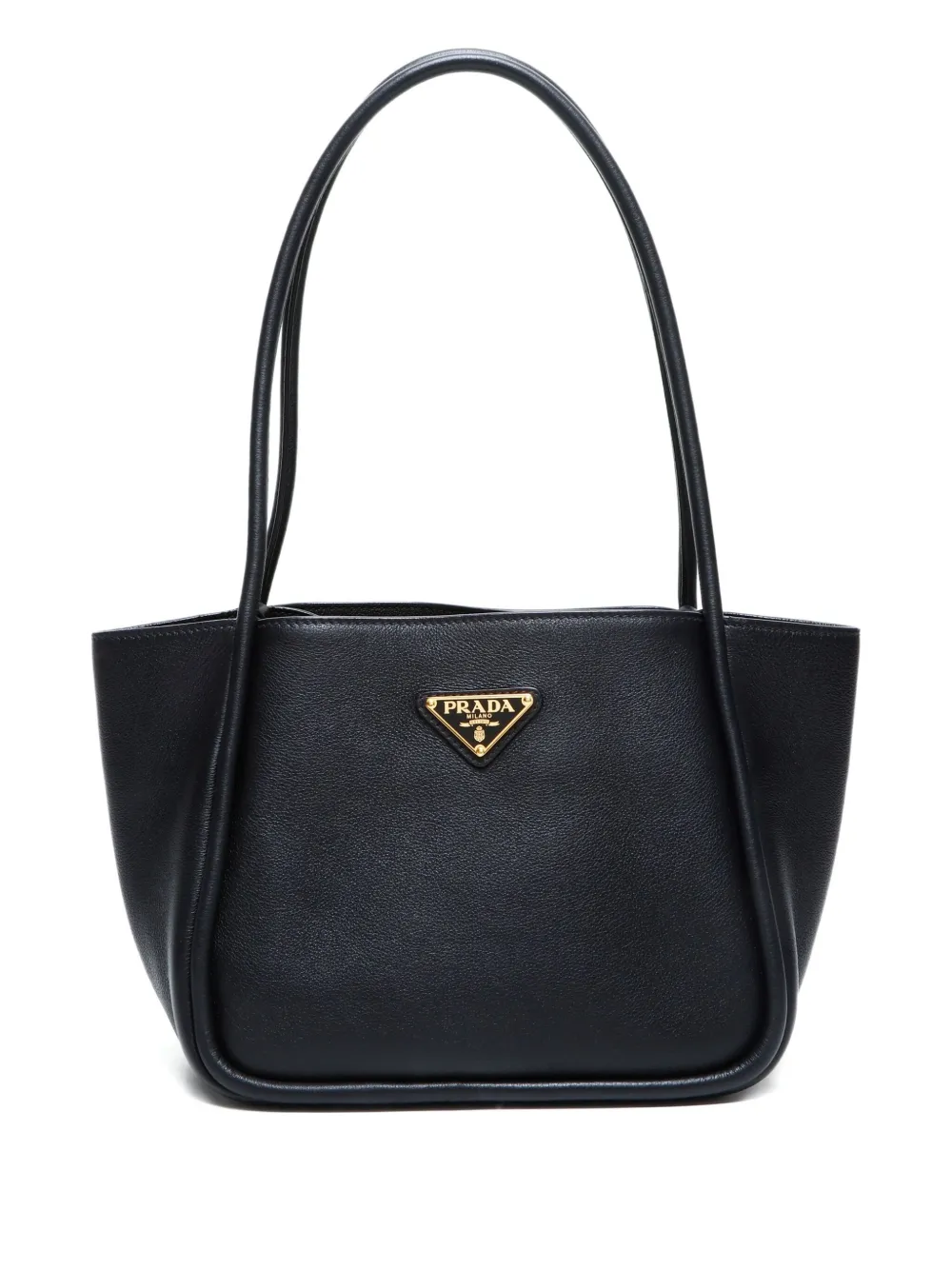 Prada Pre-Owned tote con logo triangular 2015-2025 | negro | Image 1