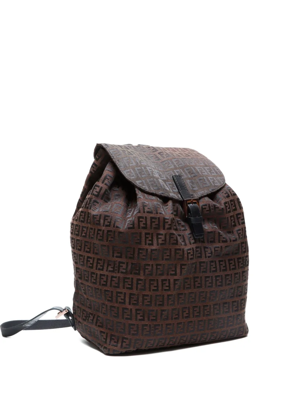 Fendi Pre-Owned 2000-2015 Zucchino-patterned backpack | Brown | Image 1