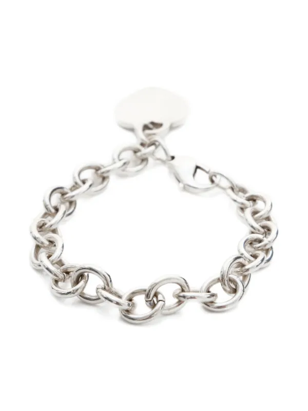 Tiffany Pre-Owned Sterling Silver Return To Tiffany Heart