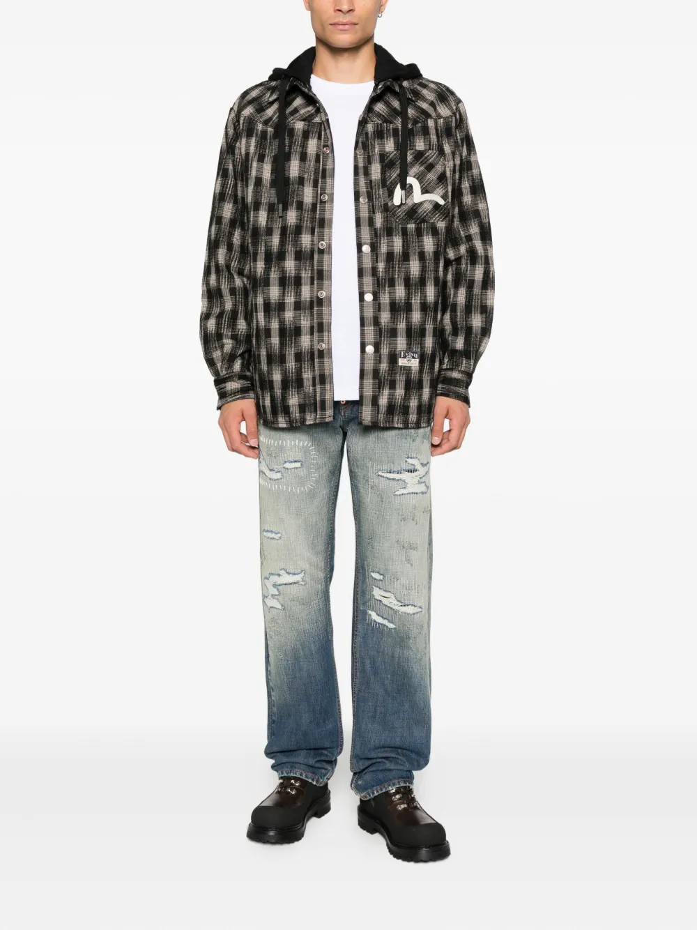 EVISU distressed jeans | Regular & Straight-Leg Jeans | Image 2