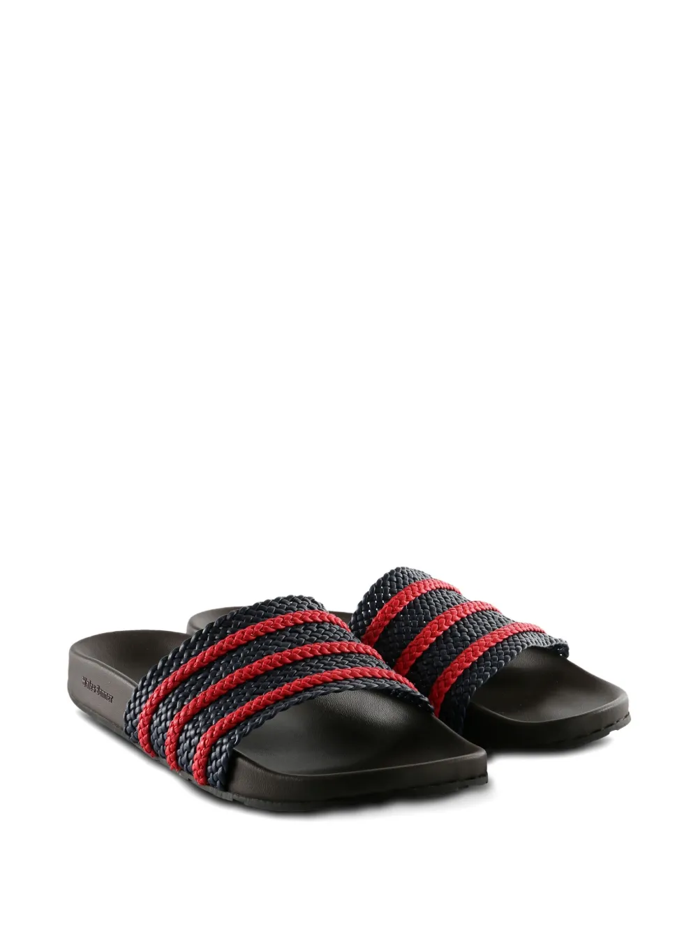 Adidas Originals X Wales Bonner Adilette Slides In Blue