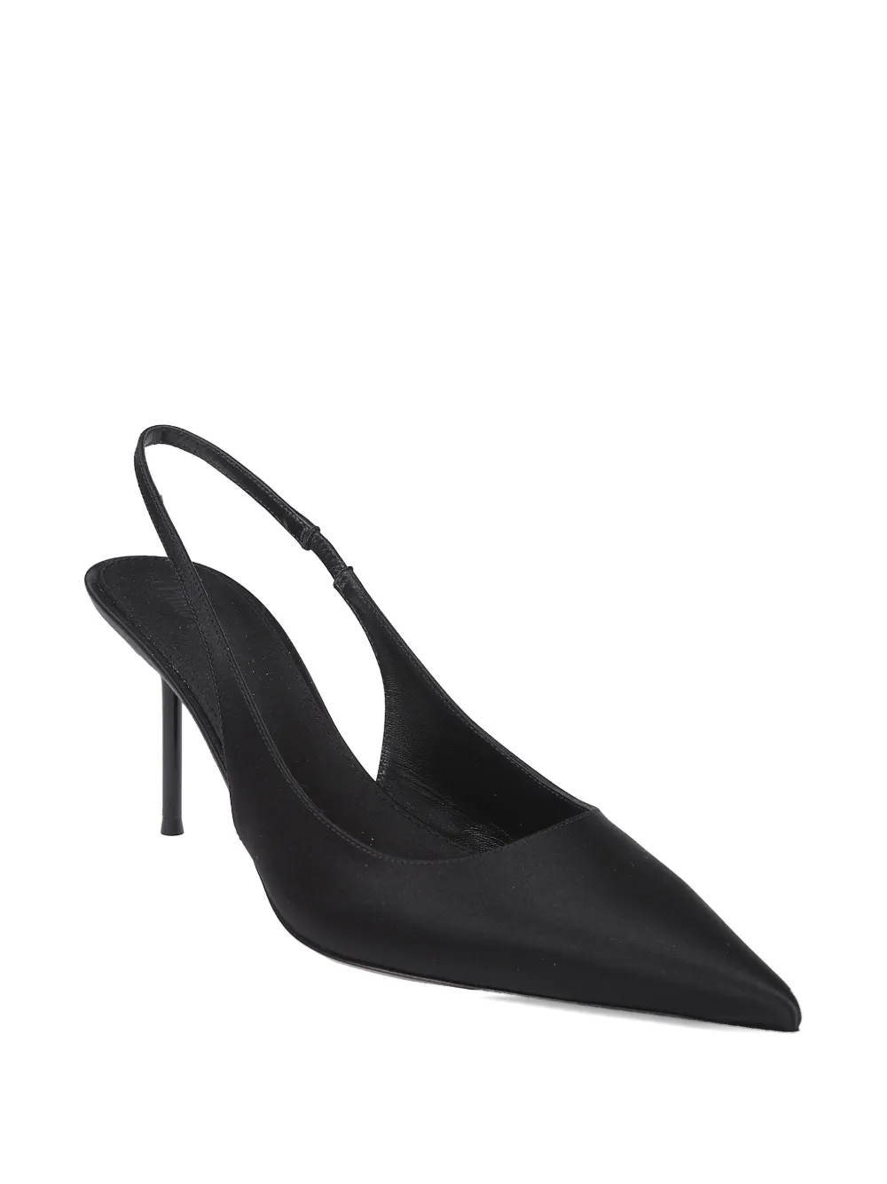 Paris Texas 70mm Slingback Heeled Pumps In Black