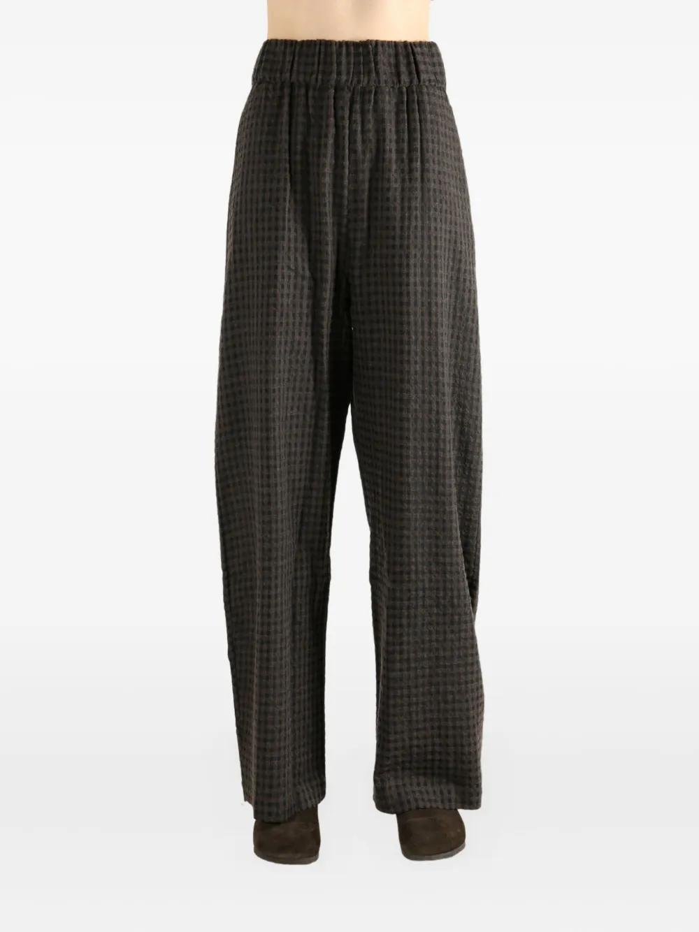 Cortana Broek met jacquard - Bruin