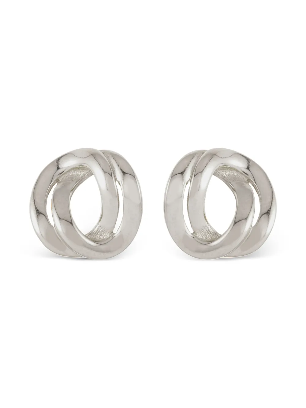 Monet Pre-Owned aretes de cadena | plateado | Image 1
