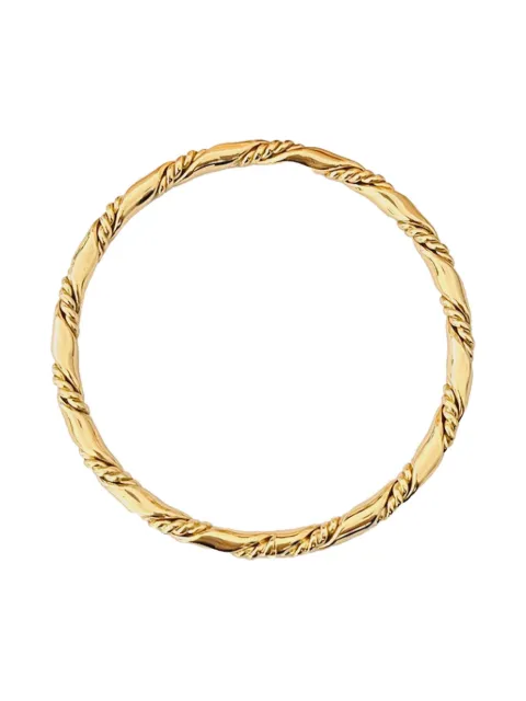 Monet Pre-Owned 1970 twisted bangle