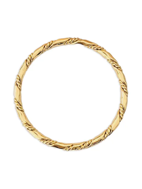 Monet Pre-Owned bracelet jonc torsadé (1970)
