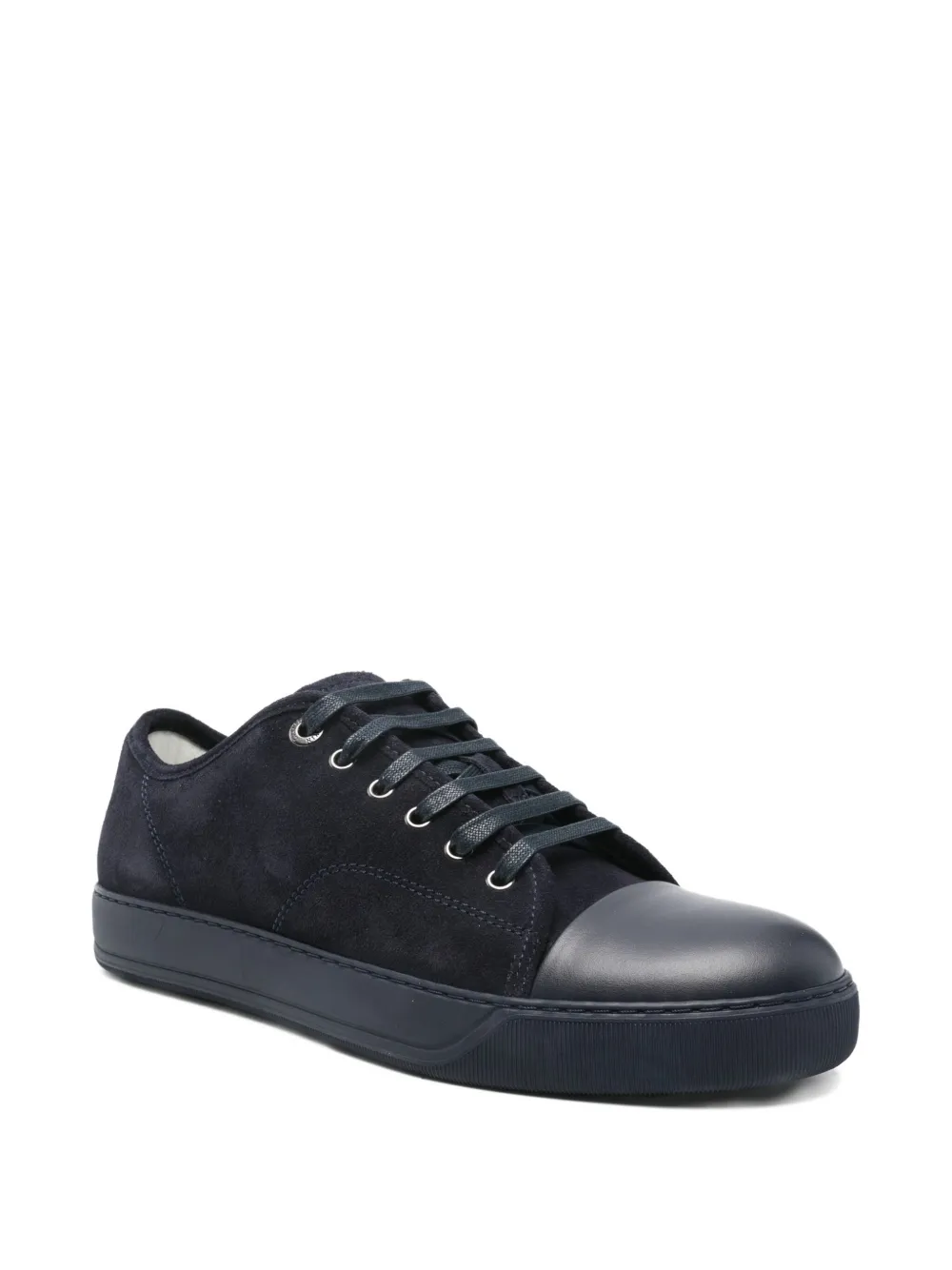 Lanvin suede leather sneakers Blauw