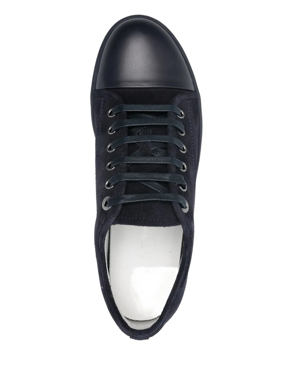 Lanvin suede leather sneakers Blauw