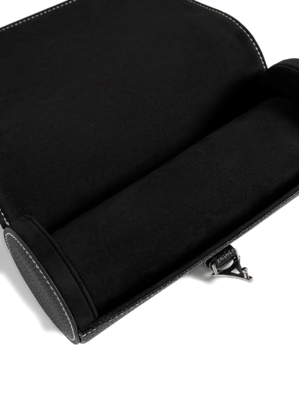Manière De Voir Fred Eiffel-clasp Watch Box In Black