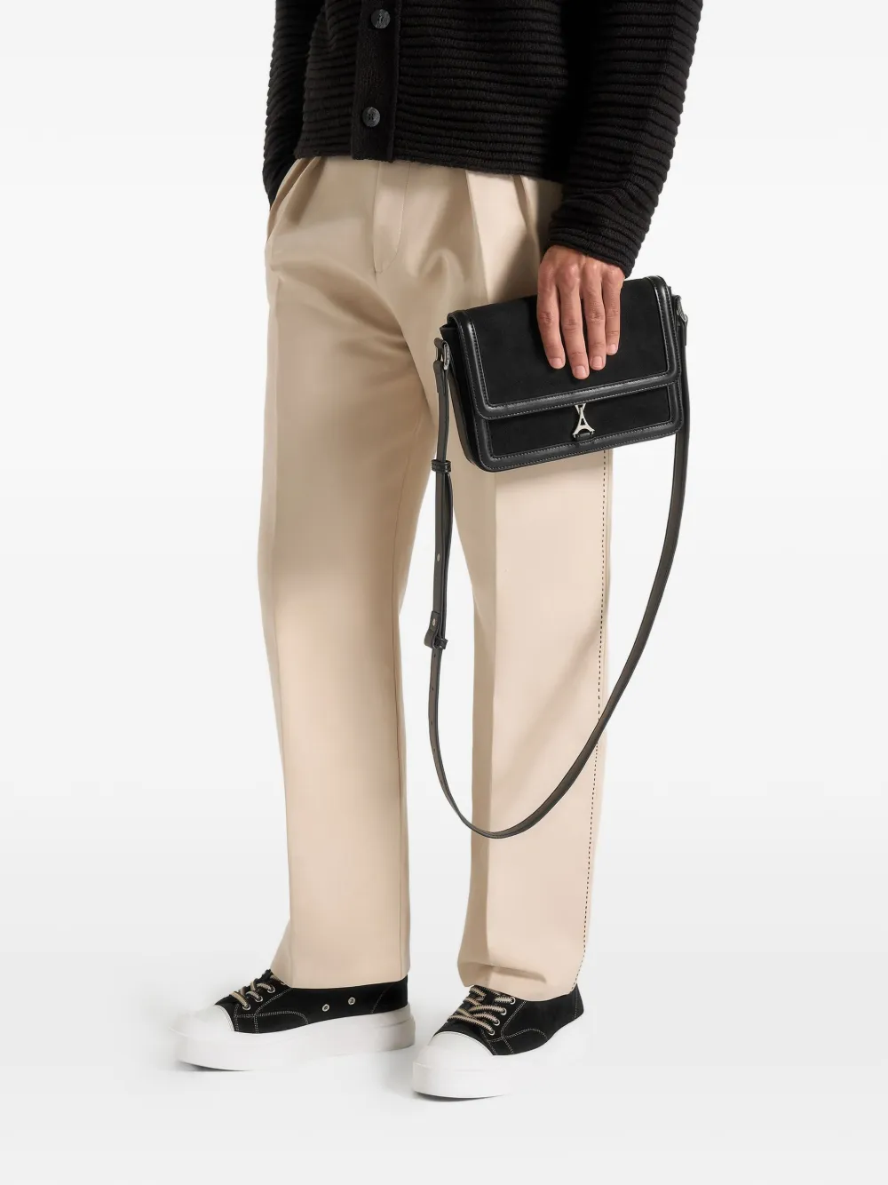 Manière De Voir Misha adjustable-strap shoulder bag - Zwart