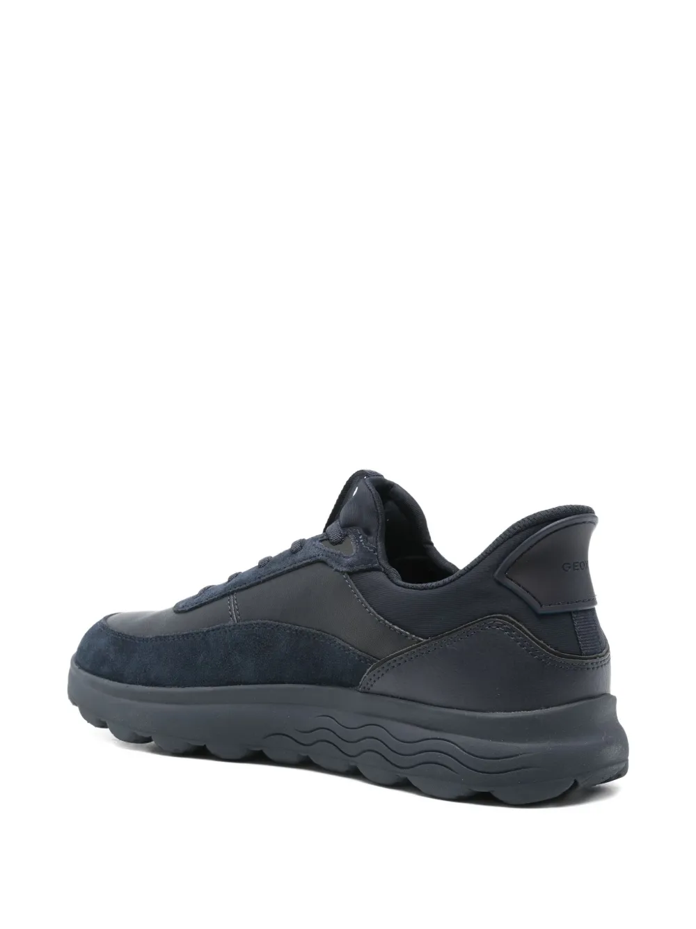Geox Spherica Plus sneakers met vlakken Blauw