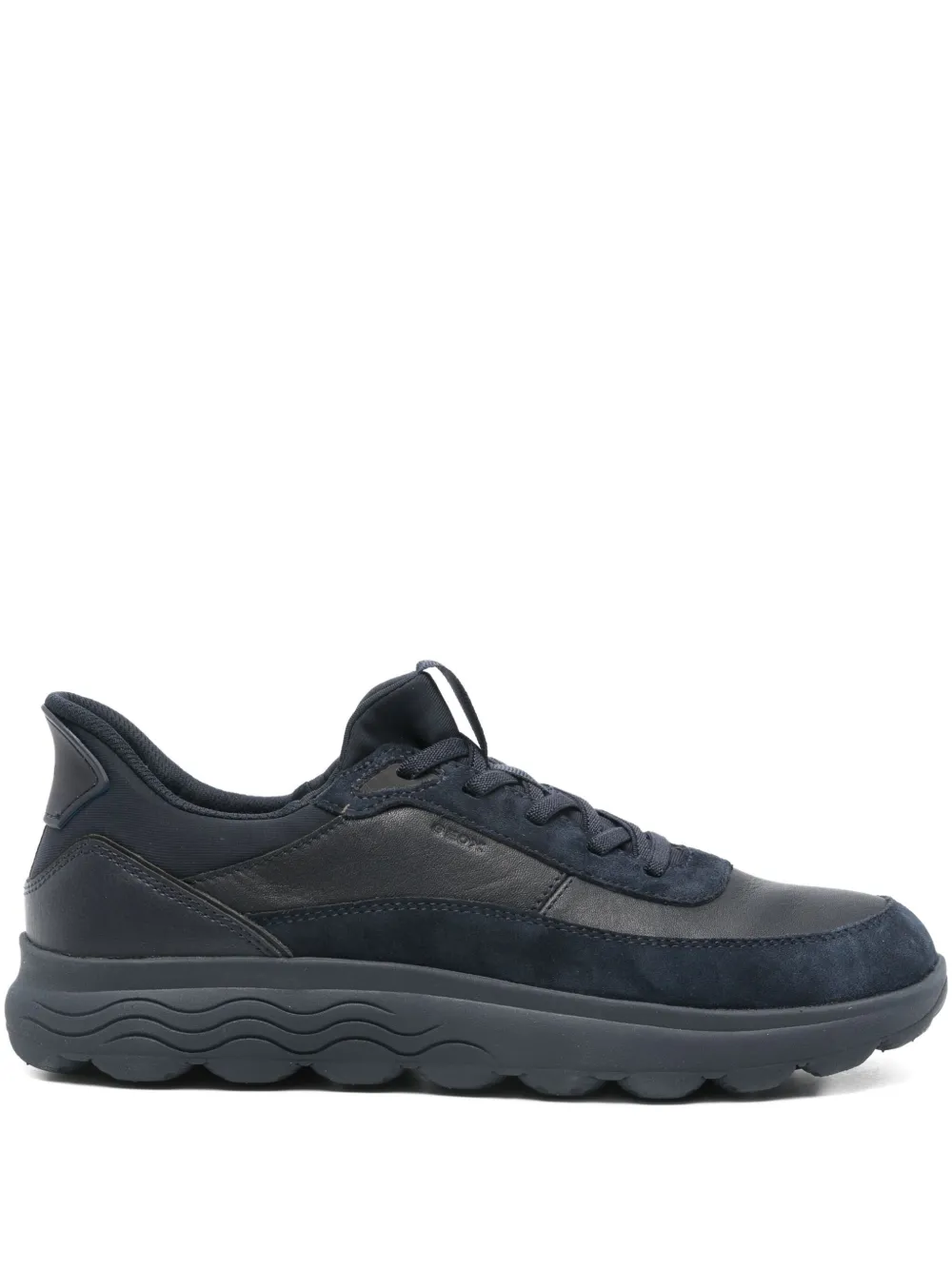 Geox Spherica Plus sneakers met vlakken Blauw