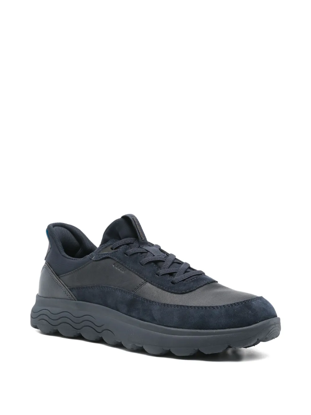 Geox Spherica Plus sneakers met vlakken Blauw