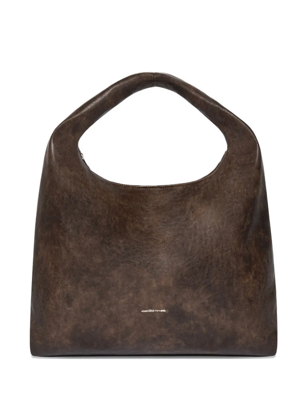 Manière De Voir Aubin worn-effect tote bag - Marrone