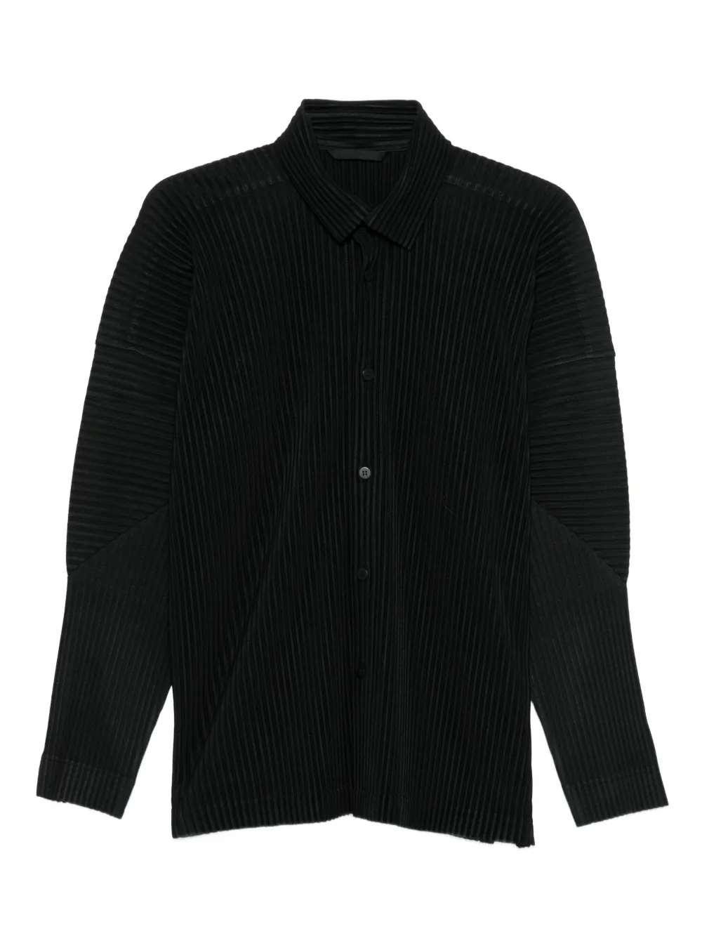 Homme Plissé Issey Miyake plissé buttoned shirt - Nero