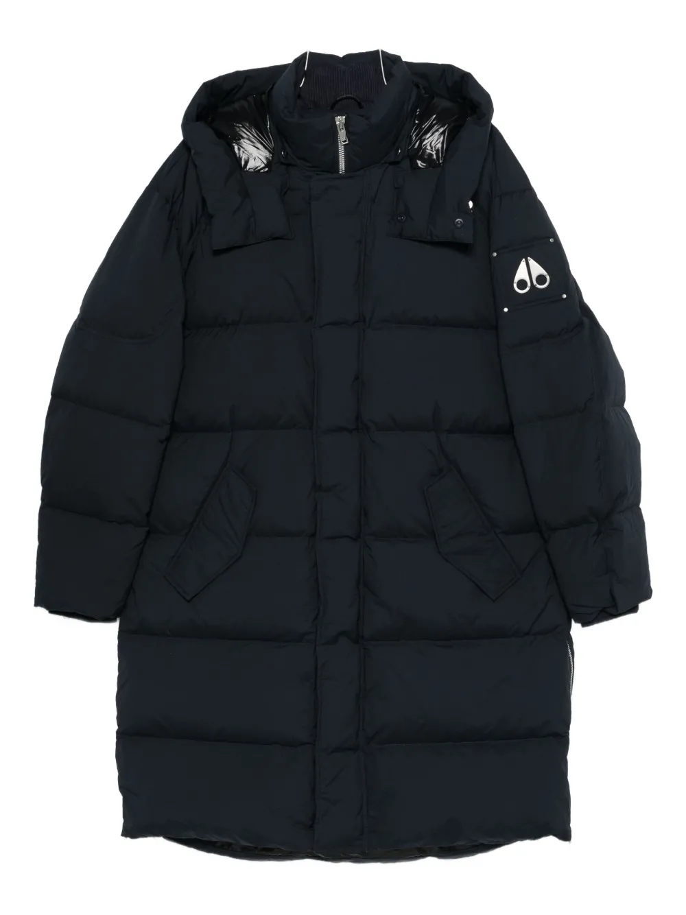 Moose Knuckles hooded padded jacket | Blue | Image 1