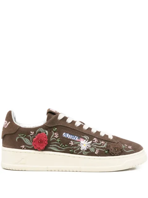 Autry tenis con aplique floral