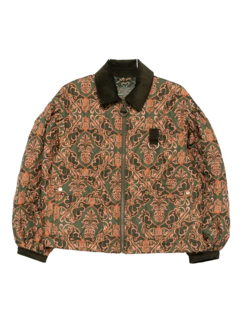 Barbour x Farm Rio Luisa quilted jacket