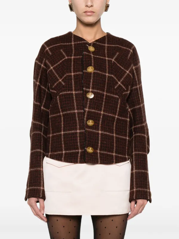 Vivienne Westwood Pourpoint ジャケット | ブラウン | FARFETCH JP