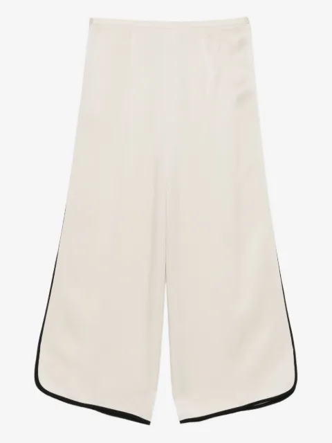 Forte Forte contrast-trim trousers