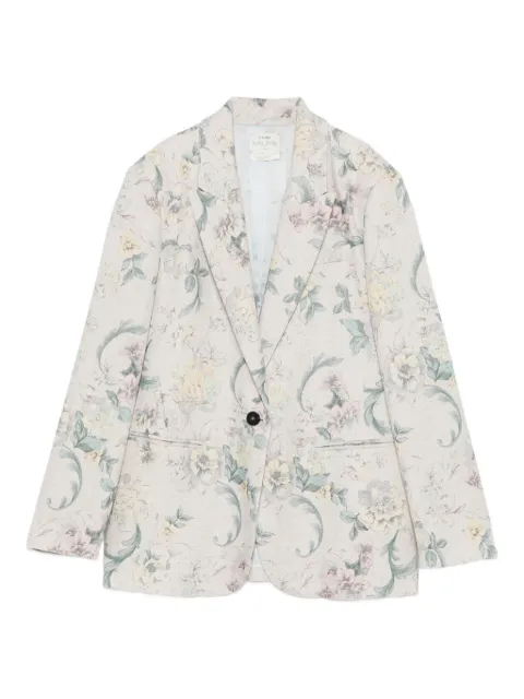 Forte Forte blazer con botones y estampado floral