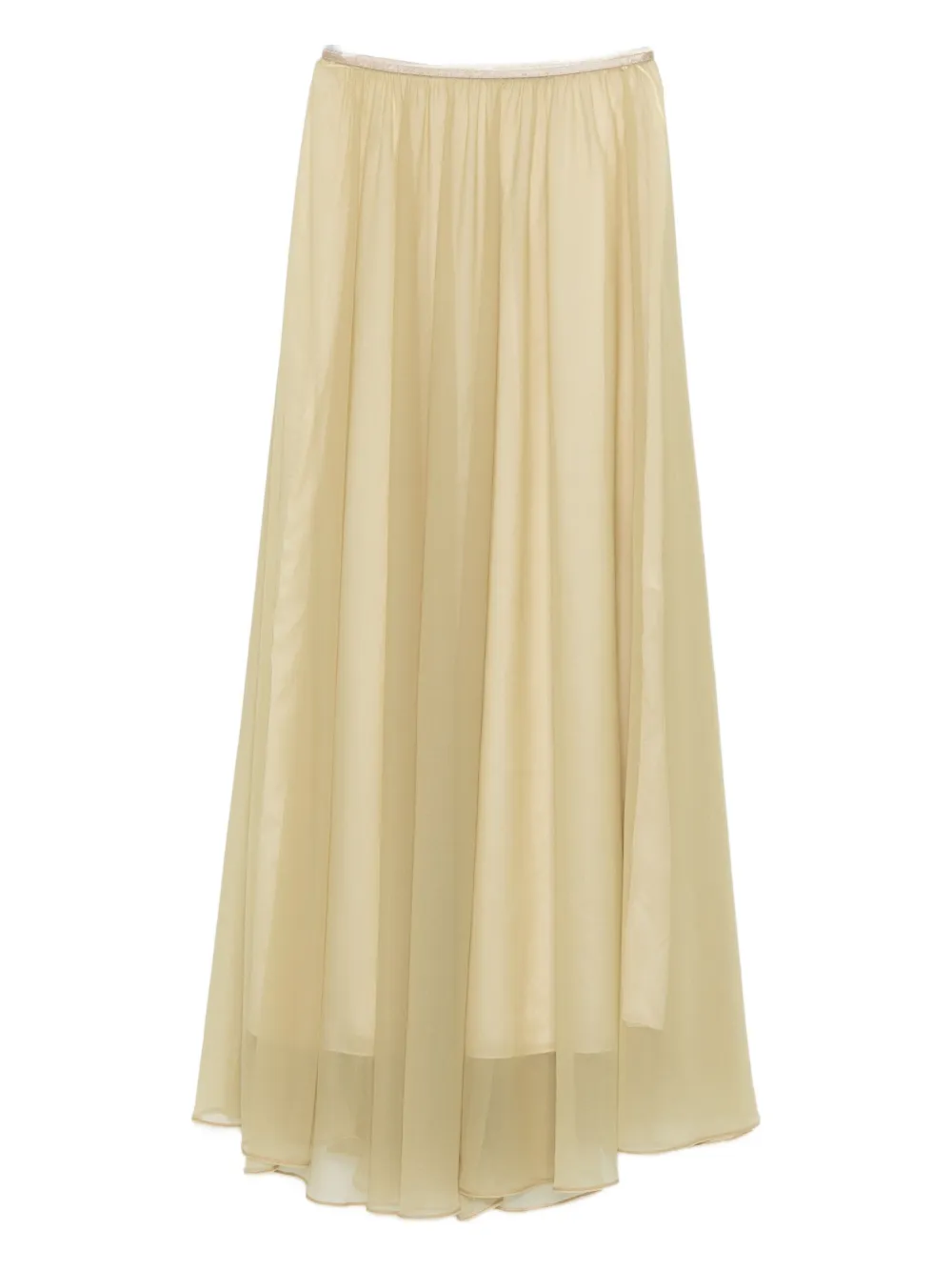 Forte Forte Minigonna con vita elasticizzata - Toni neutri