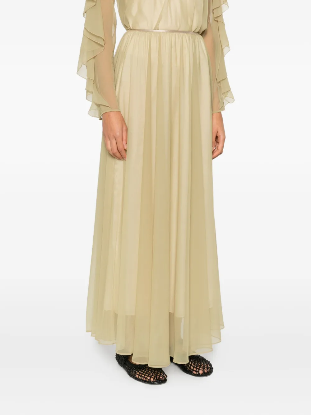  Forte Forte Elasticated-waistband Skirt - Neutrals 