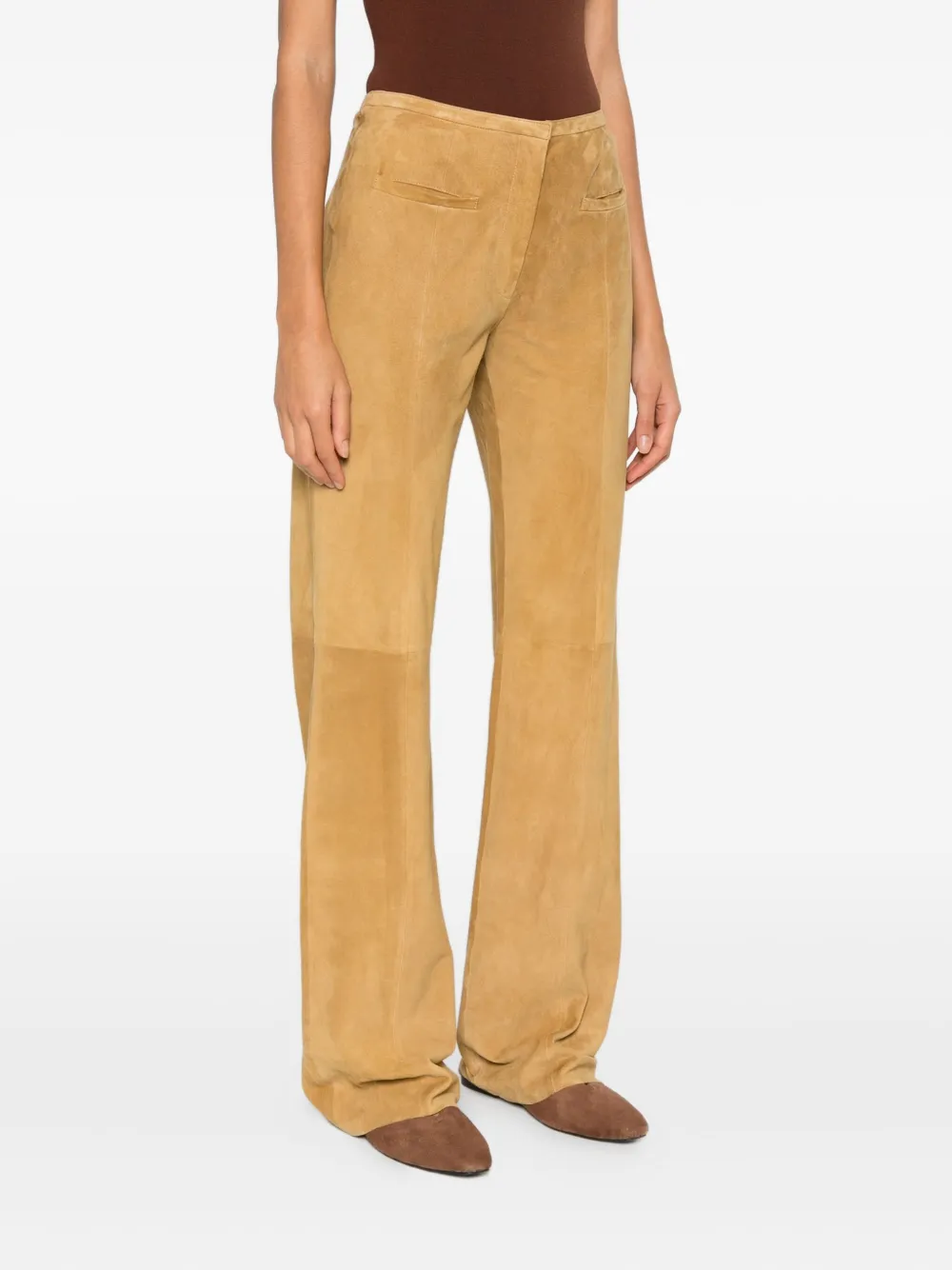 Forte Broek met zak Beige