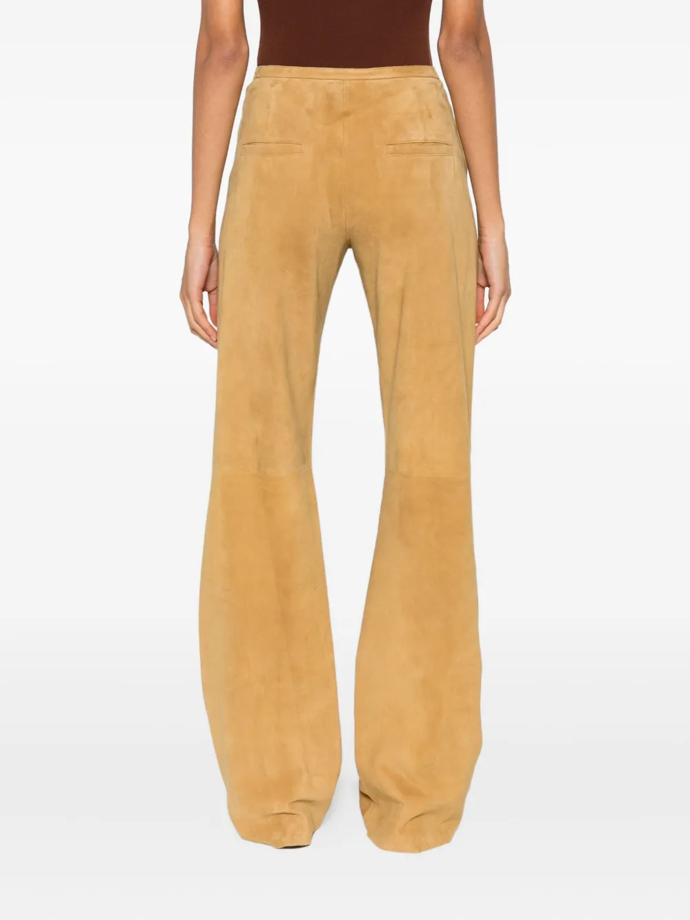 Forte Broek met zak Beige