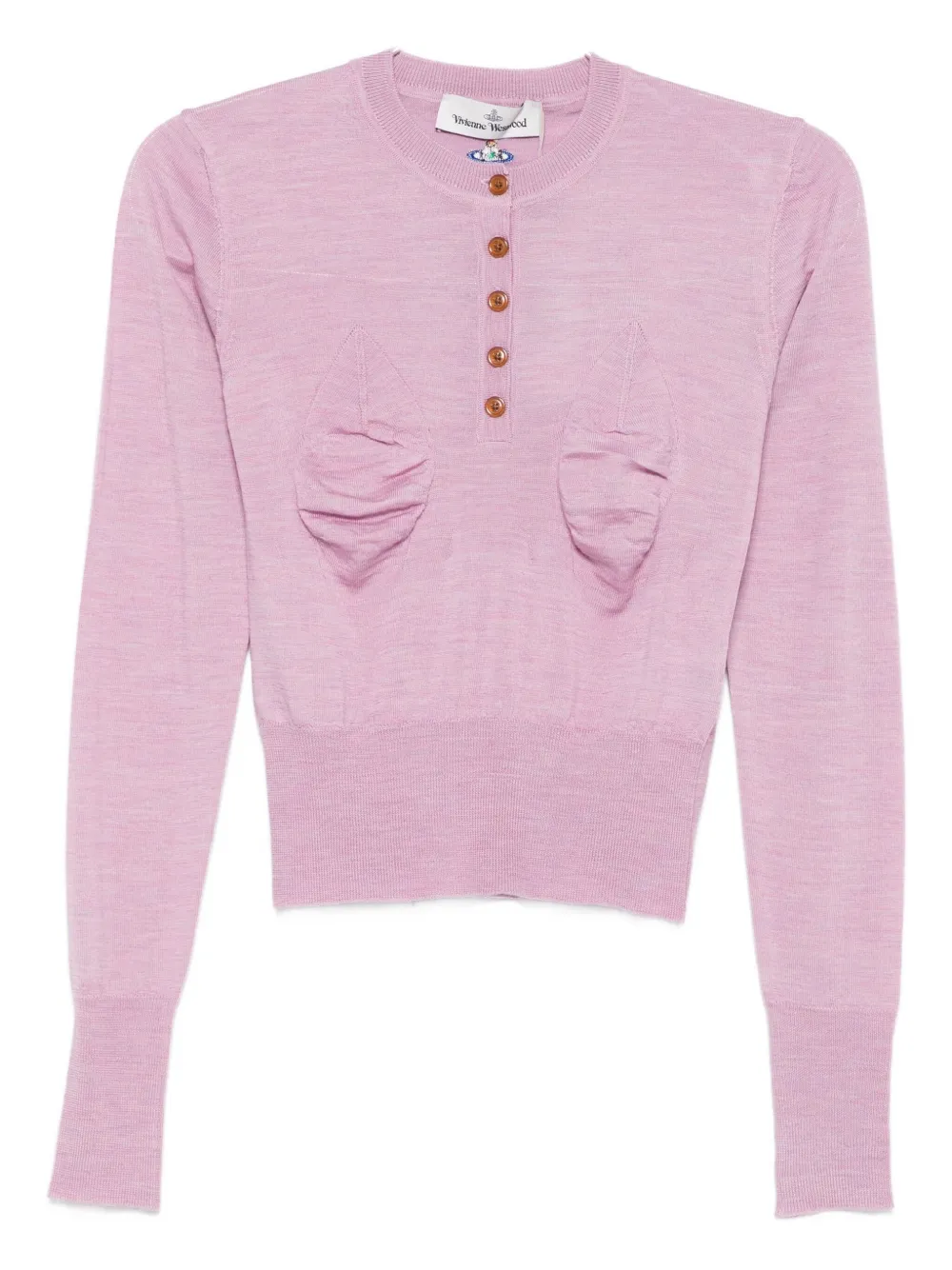 Vivienne Westwood Crew Neck Sweater In Pink