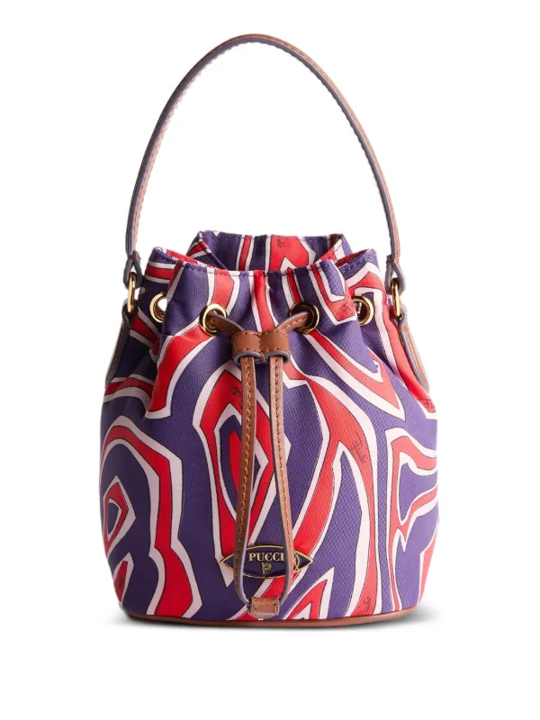 Pucci Yummy Bucket Bag in Purple