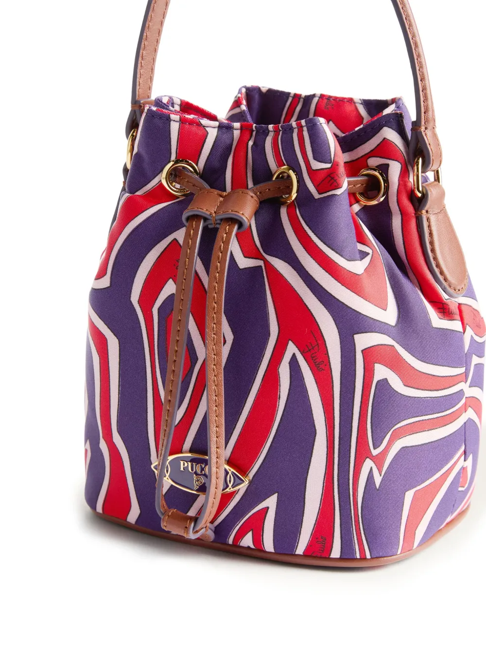 PUCCI Yummy bucket-tas Paars