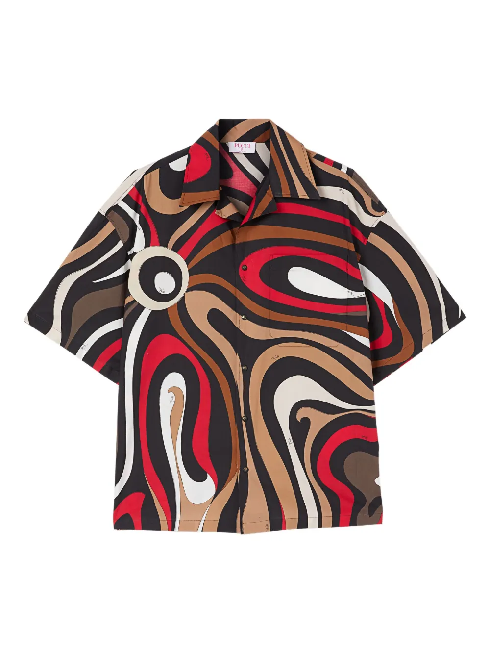 PUCCI camisa con estampado Marmo | negro | Image 1