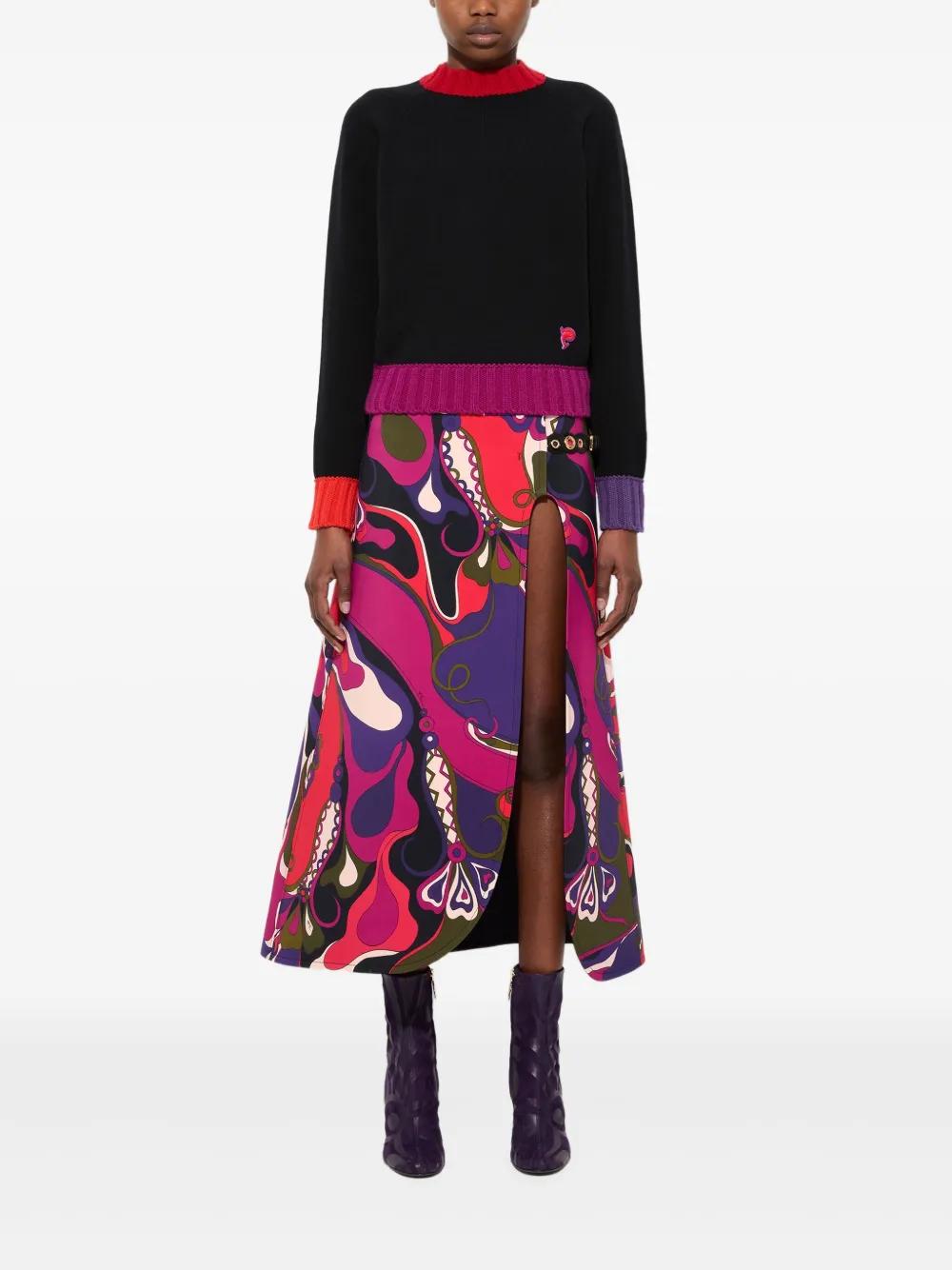 PUCCI suéter con diseño color block | Suéteres | Image 2