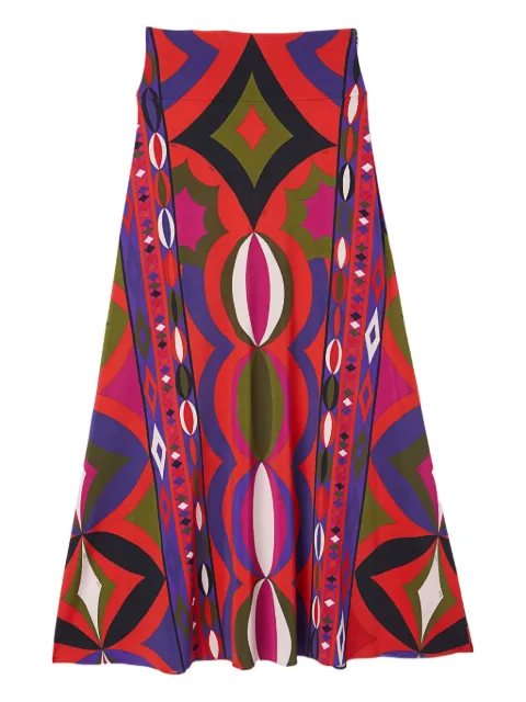 PUCCI Collane-print maxi skirt